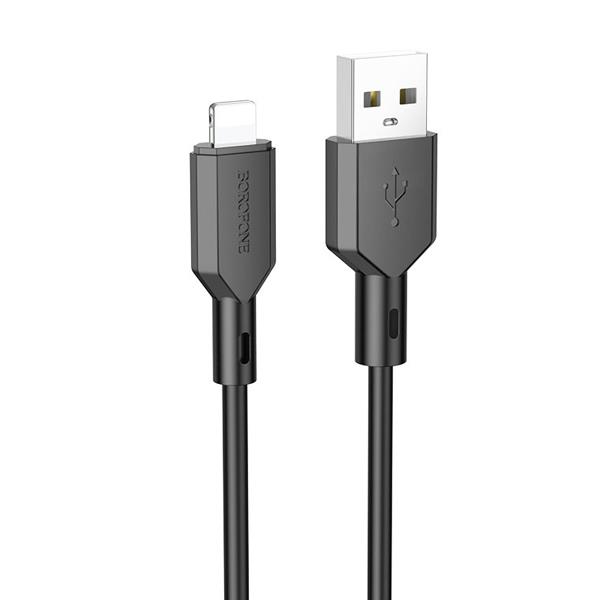 کابل تبدیل USB به Type-C بروفون مدل BX70 طول 1 متر